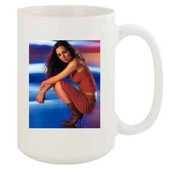 Eliza Dushku 15oz White Mug