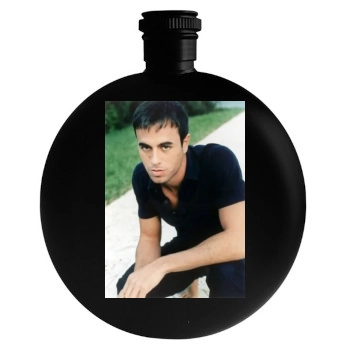 Enrique Iglesias Round Flask