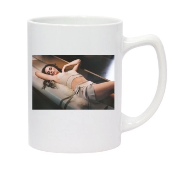 Eliza Dushku 14oz White Statesman Mug