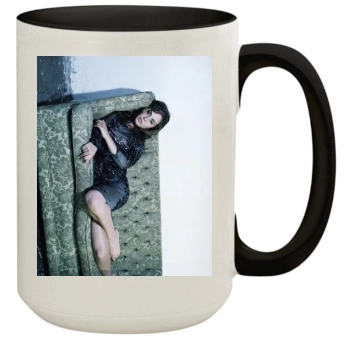 Eliza Dushku 15oz Colored Inner & Handle Mug