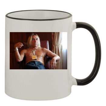 Iggy Pop 11oz Colored Rim & Handle Mug