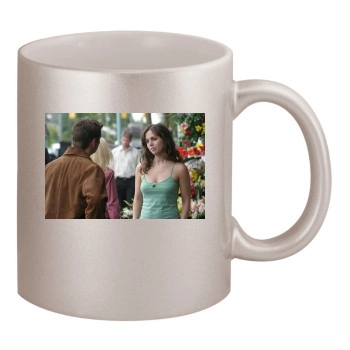 Eliza Dushku 11oz Metallic Silver Mug