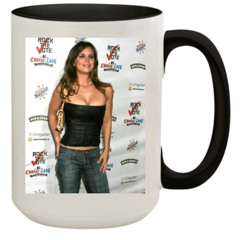 Eliza Dushku 15oz Colored Inner & Handle Mug