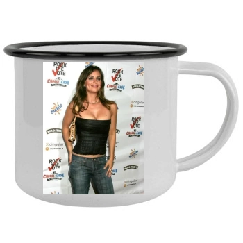 Eliza Dushku Camping Mug