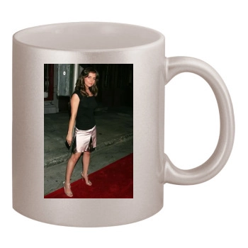 Eliza Dushku 11oz Metallic Silver Mug