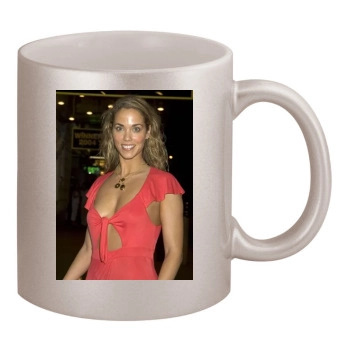 Elizabeth Berkley 11oz Metallic Silver Mug