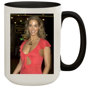 Elizabeth Berkley 15oz Colored Inner & Handle Mug