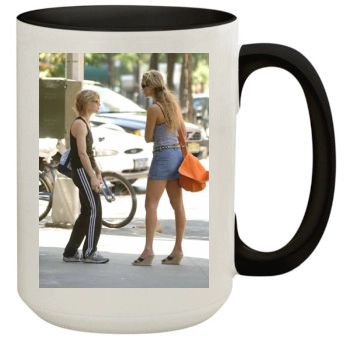 Elizabeth Berkley 15oz Colored Inner & Handle Mug