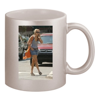 Elizabeth Berkley 11oz Metallic Silver Mug