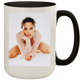 Elizabeth Berkley 15oz Colored Inner & Handle Mug