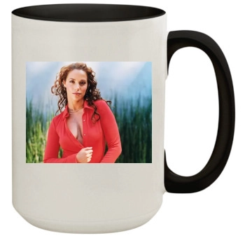 Elizabeth Berkley 15oz Colored Inner & Handle Mug