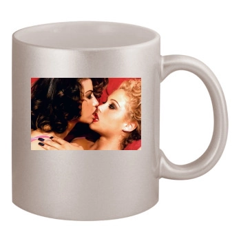 Elizabeth Berkley 11oz Metallic Silver Mug