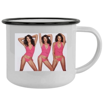 Elizabeth Hurley Camping Mug