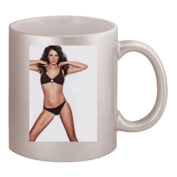 Elizabeth Hurley 11oz Metallic Silver Mug