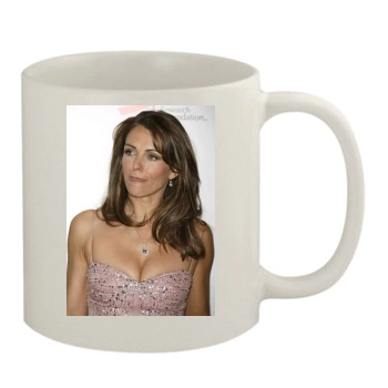 Elizabeth Hurley 11oz White Mug