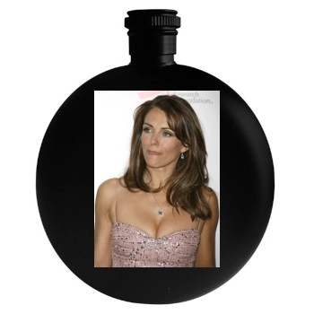 Elizabeth Hurley Round Flask