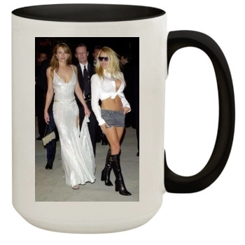 Elizabeth Hurley 15oz Colored Inner & Handle Mug