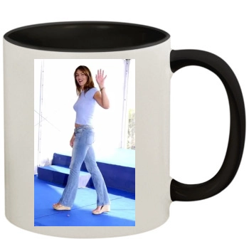 Elizabeth Hurley 11oz Colored Inner & Handle Mug