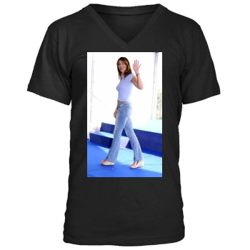 Elizabeth Hurley Men's V-Neck T-Shirt