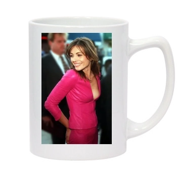 Elizabeth Hurley 14oz White Statesman Mug