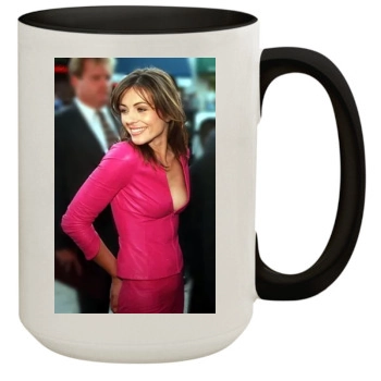 Elizabeth Hurley 15oz Colored Inner & Handle Mug