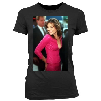 Elizabeth Hurley Women's Junior Cut Crewneck T-Shirt