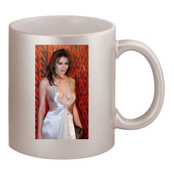 Elizabeth Hurley 11oz Metallic Silver Mug