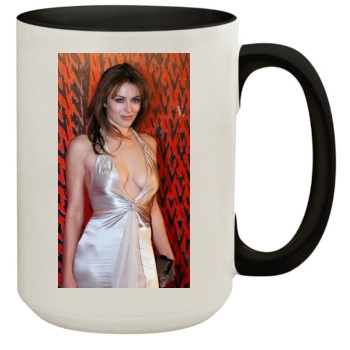 Elizabeth Hurley 15oz Colored Inner & Handle Mug