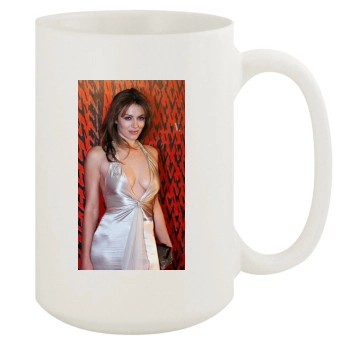 Elizabeth Hurley 15oz White Mug