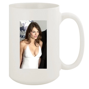 Elizabeth Hurley 15oz White Mug