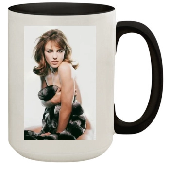 Elizabeth Hurley 15oz Colored Inner & Handle Mug