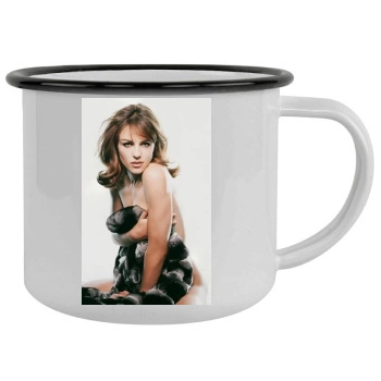 Elizabeth Hurley Camping Mug