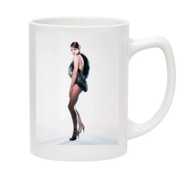 Elizabeth Hurley 14oz White Statesman Mug