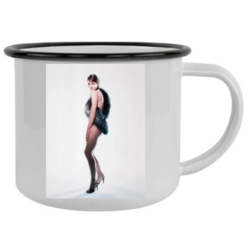 Elizabeth Hurley Camping Mug