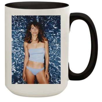 Elizabeth Hurley 15oz Colored Inner & Handle Mug