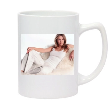 Elizabeth Hurley 14oz White Statesman Mug