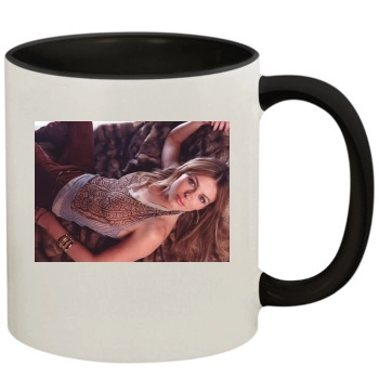 Elizabeth Hurley 11oz Colored Inner & Handle Mug