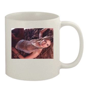 Elizabeth Hurley 11oz White Mug