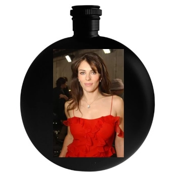 Elizabeth Hurley Round Flask