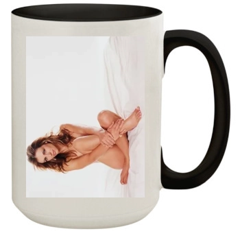 Elizabeth Hurley 15oz Colored Inner & Handle Mug