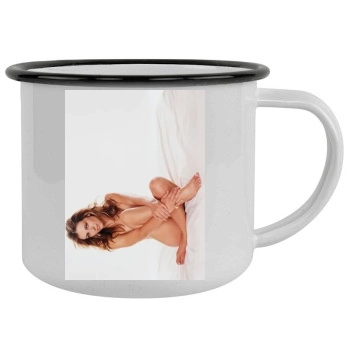 Elizabeth Hurley Camping Mug