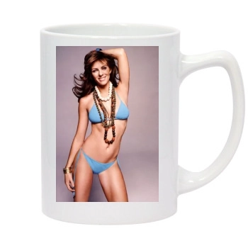 Elizabeth Hurley 14oz White Statesman Mug