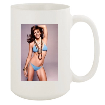 Elizabeth Hurley 15oz White Mug