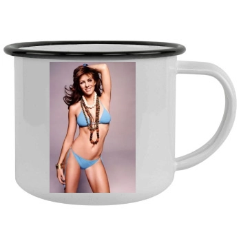 Elizabeth Hurley Camping Mug