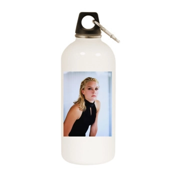 Elizabeth Rohm White Water Bottle With Carabiner