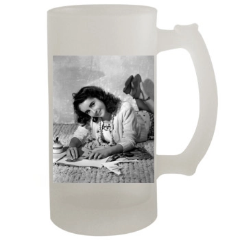 Elizabeth Taylor 16oz Frosted Beer Stein