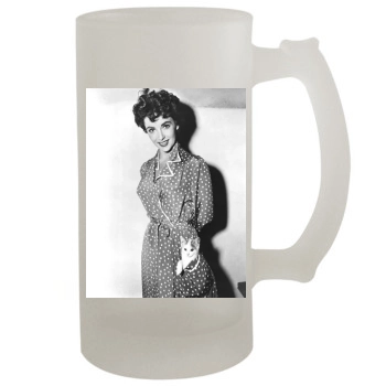 Elizabeth Taylor 16oz Frosted Beer Stein