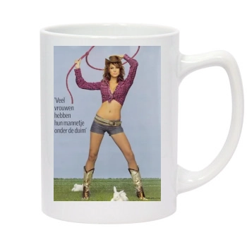 EliZe 14oz White Statesman Mug