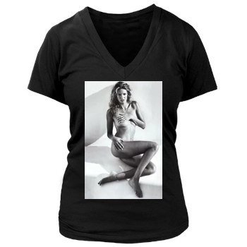 Elle MacPherson Women's Deep V-Neck TShirt