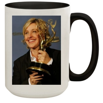Ellen DeGeneres 15oz Colored Inner & Handle Mug